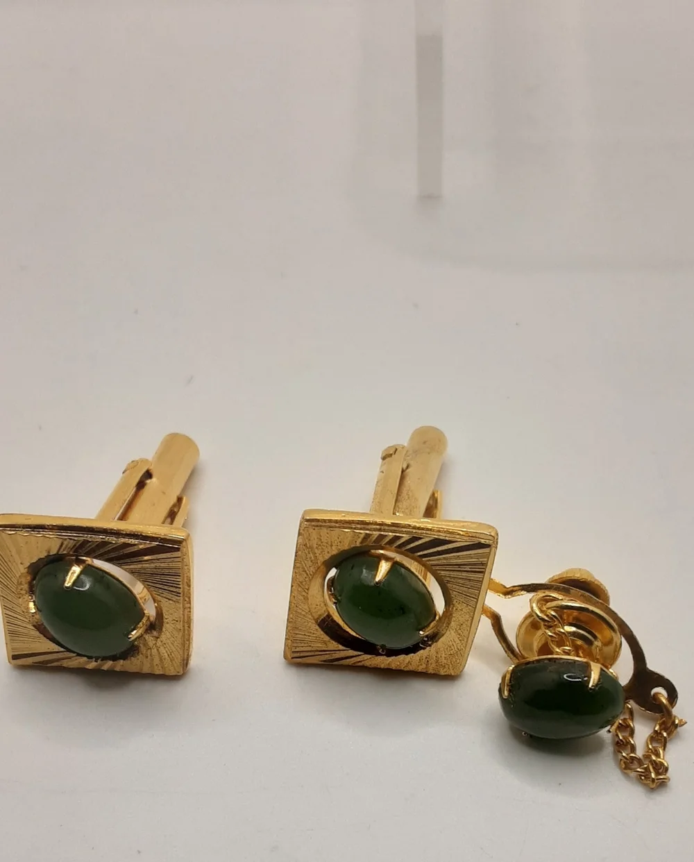 Men's Vintage Swank and Anson Cufflinks and Tie Bars Lot